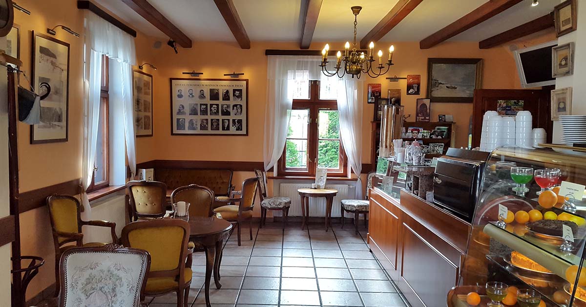 Domek eromskiego Kawiarnia Muzeum